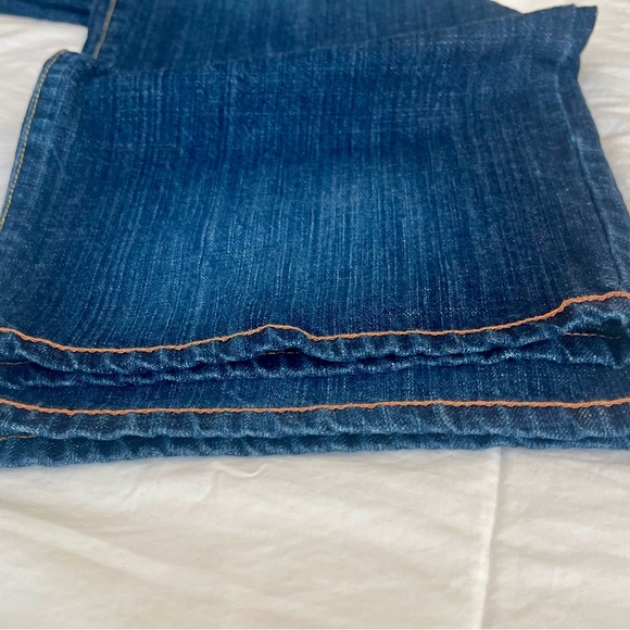 Vintage Enyce Jeans Mens Y2K Baggy Wide Leg Dark Wash Denim Size 36 - Picture 11 of 14